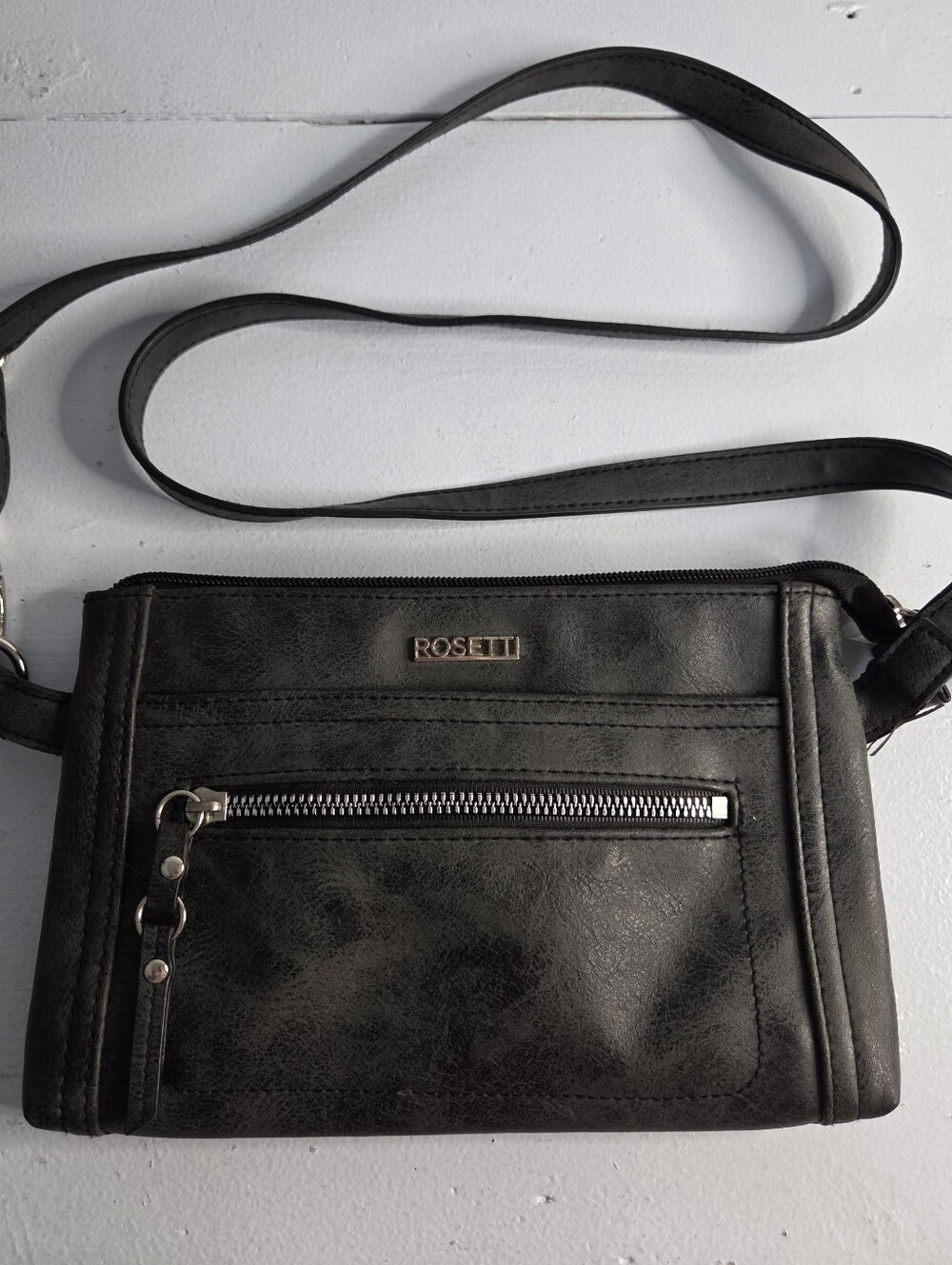 Rosetti Purse In Black Marble Finish